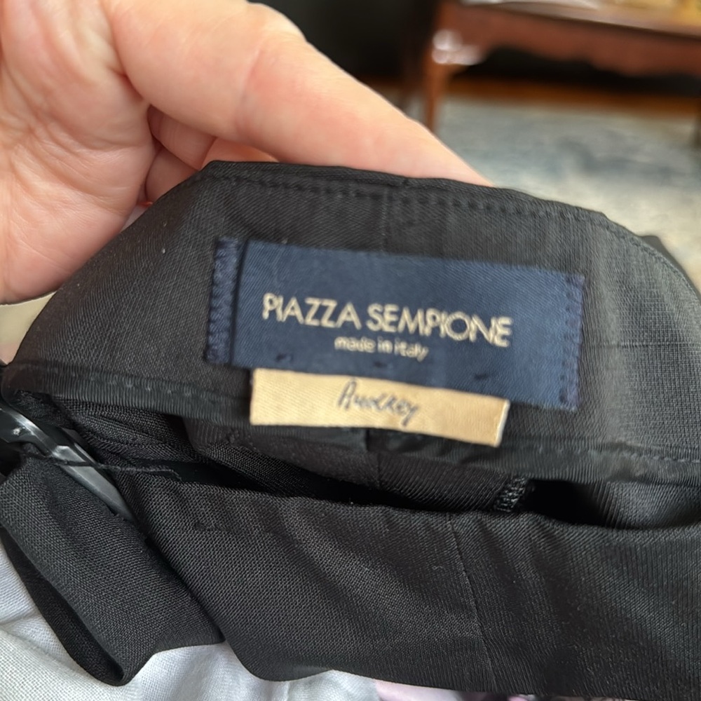 Piazza Sempione Audrey Ankle Pants Made in Italy - Picture 2 of 2